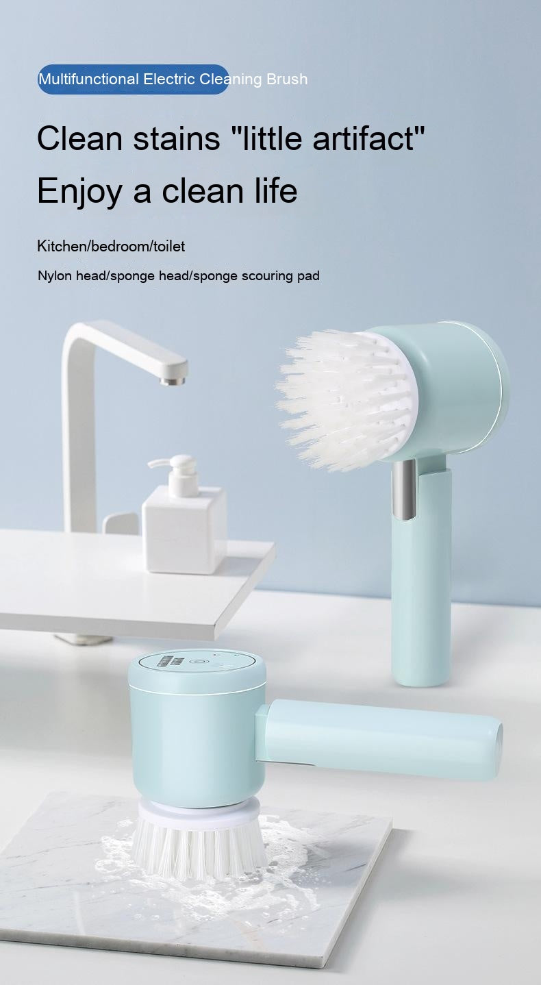 Handheld Multifunctional Electric Floor Cleaning Brush