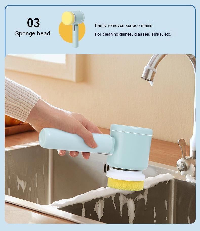 Handheld Multifunctional Electric Floor Cleaning Brush