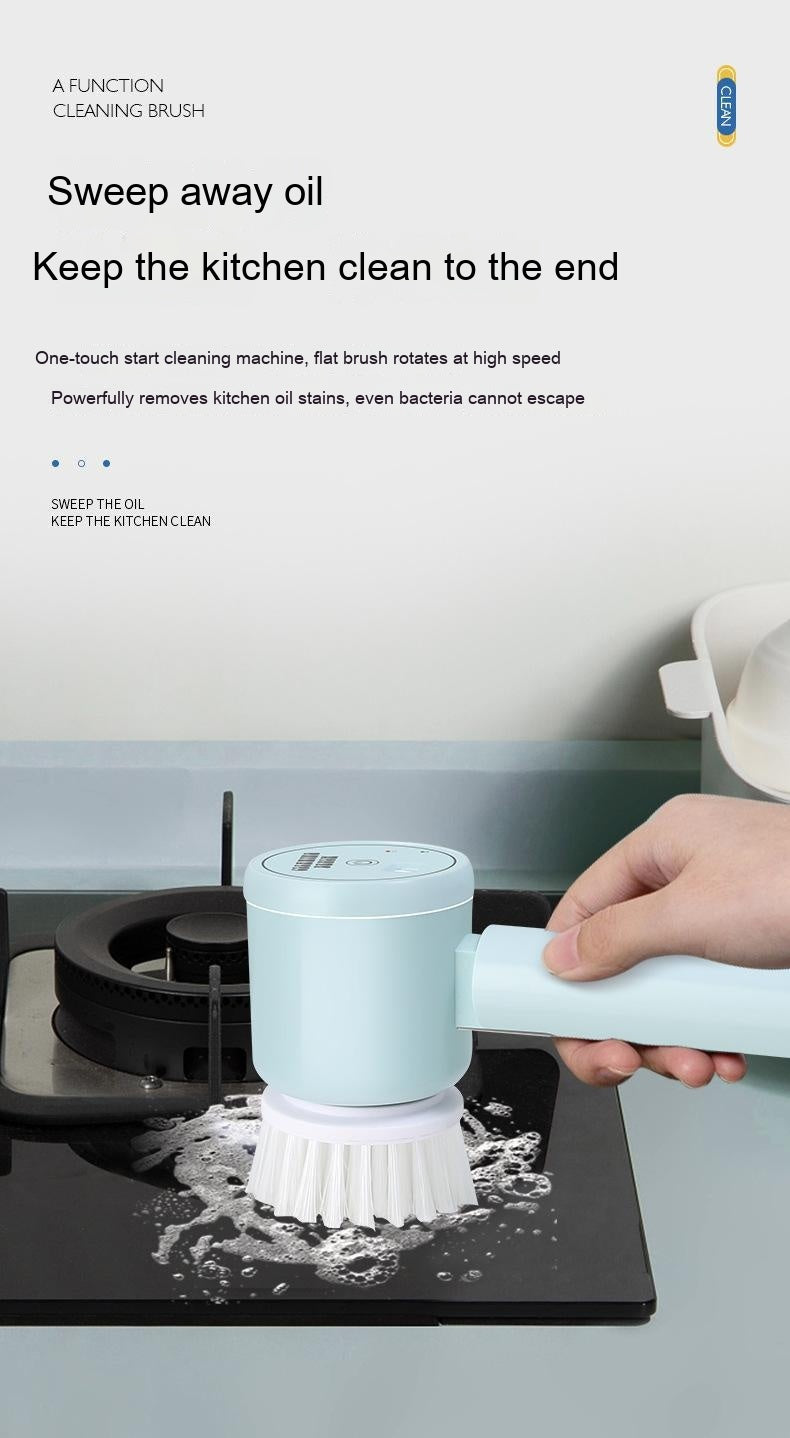 Handheld Multifunctional Electric Floor Cleaning Brush