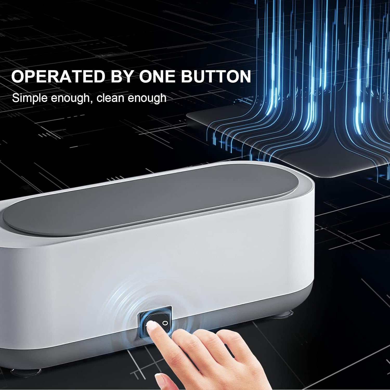 UltraSonic Eye Glass Cleaner